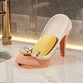 thumbnail image 3 of CxhicLuv Shoe Soap Box, Bathroom Suction Cup Soap Dish, High Heel Design Soap Storage Rack, Christmas Home Decor, Functional Bathroom Accessories, Space Saving for Kitchen & Bath, 3 of 4