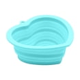 thumbnail image 2 of Cuenco plegable de comida y agua para perros y gatos con diseño de alimentación lenta de silicona, recipiente portátil de comida y agua para viajes, capacidad de 500 ml., 2 of 6
