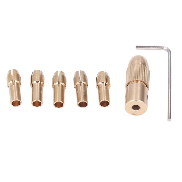 Pinza de Latón Jadeshay Mini amoladora eléctrica 7 piezas mandril 0,5-3,0 mm