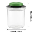 Airtight Leak Proof Food Storage Container ABS Material Stackable Clear ...