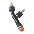 thumbnail image 1 of Copper Atomizing Spray Nozzle - Single, Double or Triple Head for Garden Lawn Irrigation, 1 of 7