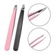 thumbnail image 3 of Dos en un Pinzas Tweezerman Asistente de maquillaje Negro Pink Portátil Portátil Kit de depilación Portátil Uso del hogar con cabezal diagonal 2 sets Noticed CE001555-00, 3 of 7