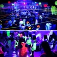 thumbnail image 3 of 16ft LED Strip Lights for Bedroom，360 LEDs, 12V Flexible UV Black Light Installation, Family Bedroom, Party Wedding, Halloween, Dark Party, Non-Waterproof…, 3 of 7