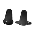 thumbnail image 3 of 2 guardabarros plegables para bicicleta, cobertura total, reemplazan los guardabarros delanteros y traseros impermeables. Negro, 3 of 9
