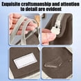 thumbnail image 6 of Dmlowu Waterproof Canvas Pencil Case, Large Capacity Stationery Bag with Dual Zippers, Classified Storage Pen Pouch for Office Home Travel, 6 of 6