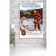 thumbnail image 3 of Smokey Bear, Protect Your Forests, Vintage Poster (36x54 Giclee Gallery Art Print, Vivid Textured Wall Decor), 3 of 3