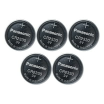 Panasonic CR2330 3V Lithium Cell Battery (5pcs per Pack)