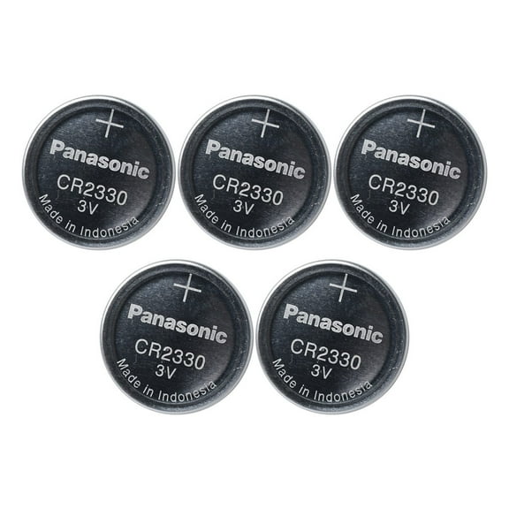 Panasonic CR2330 3V Lithium Cell Battery (5pcs per Pack)