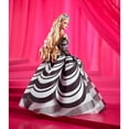 thumbnail image 6 of Barbie Signature 65th Anniversary Collectible Doll with Blonde Hair and Black and White Gown, 6 of 7