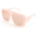 thumbnail image 1 of FEISEDY Trendy Baddie Oversized Sunglasses Square Hiphop Flat Top Large Shades for Women Men B2780, 1 of 7