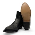 thumbnail image 4 of The Western Shops Men's Genuine Leather Short Ankle Cowboy, Charro Botin, 4 of 6