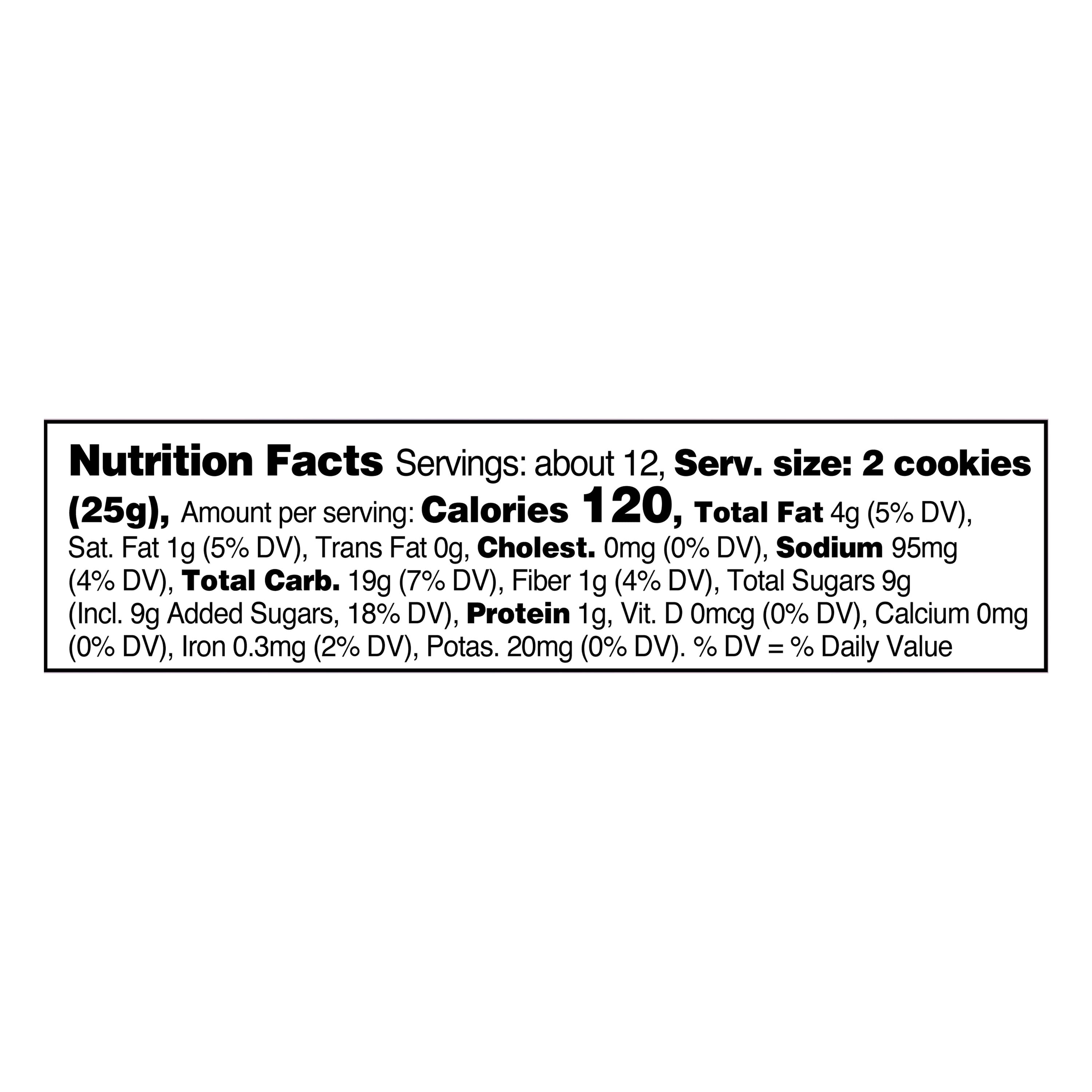 (6 pack) Great Value Gluten-Free Vanilla Crème Sandwich Cookies, 10.5 oz