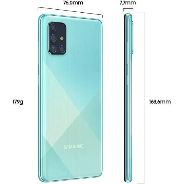 Smartphone Samsung Galaxy Galaxy A71, 128GB/6GB RAM, Azul Desbloqueado