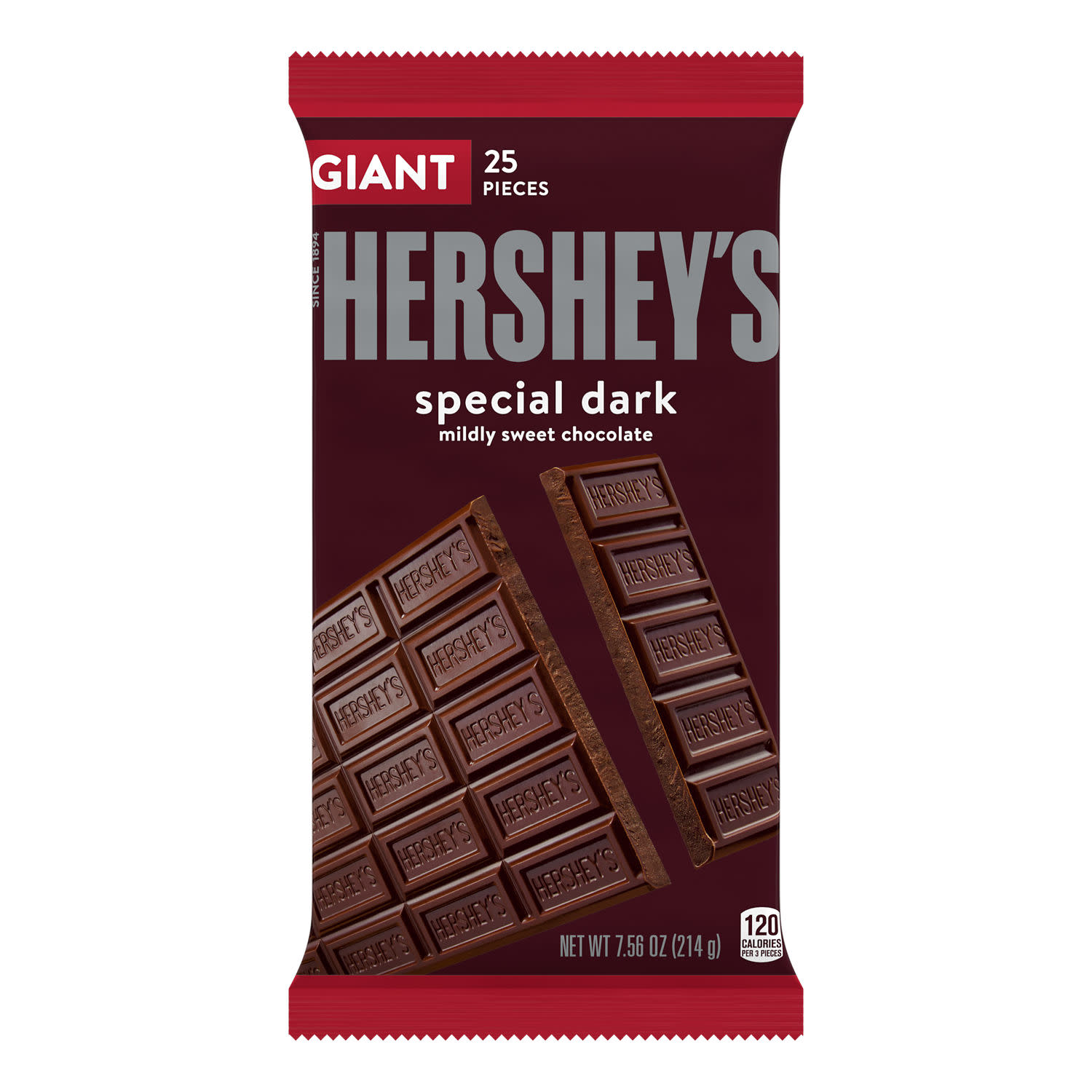 Hershey's Special Dark Giant Candy Bar, 25 Pieces photo 1