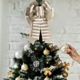thumbnail image 5 of LMTODLFG Spring Wreath Bow Large Burlap Yellow Wreath Bow Tree Topper Bow for Wreath Window Indoor Outdoor Spring Summer Party Decorations, 5 of 10