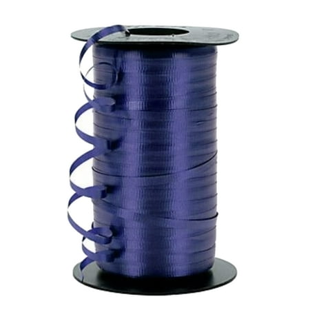 Navy Blue Curling Ribbon - 3/16