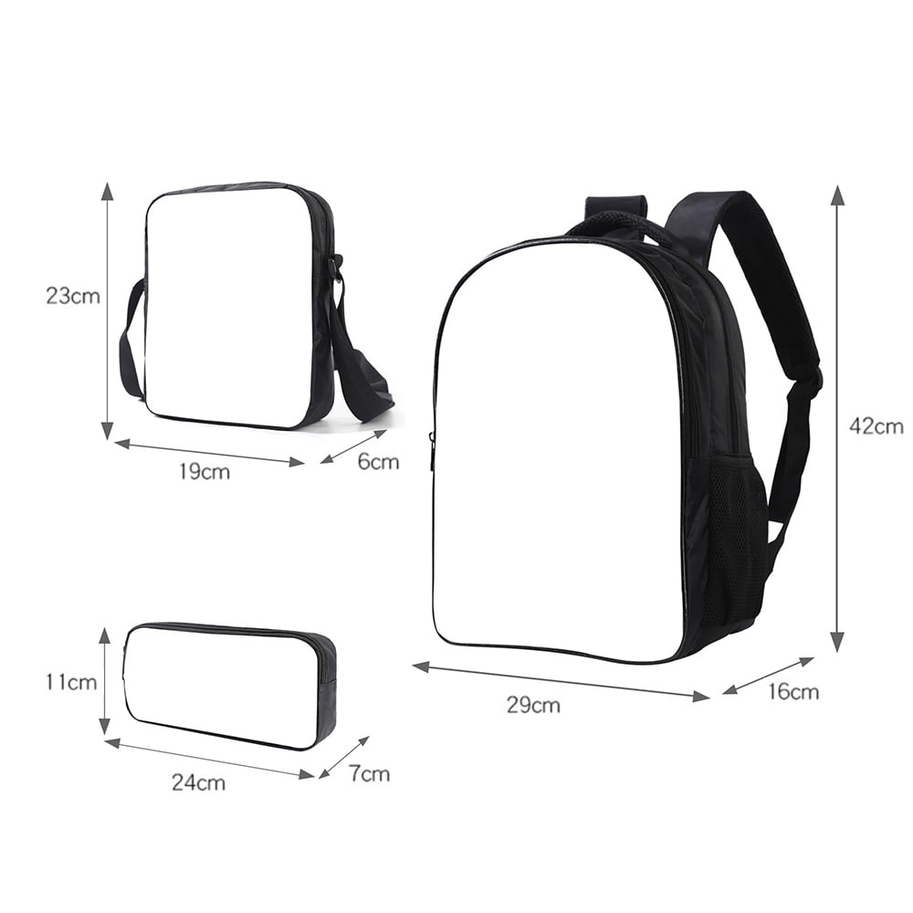 Cool Dinosaur Backpack Set with Schoolbag Shoulder Bag Pencil Case
