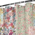 thumbnail image 3 of Pioneer Flower Floral Print Pattern Shower Curtain 36"x72" ,Bathroom Decorative Shower Curtains Set with 12 Hooks,Modern Waterproof Washable Shower Curtain, 3 of 6