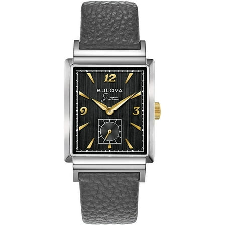 Bulova Frank Sinatra My Way Leather Mens Watch