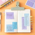 thumbnail image 6 of Small Writing Notepad and Adhesive Note Set Portable Notebook with Label Sticker For Task Planning Document Organization, 6 of 12