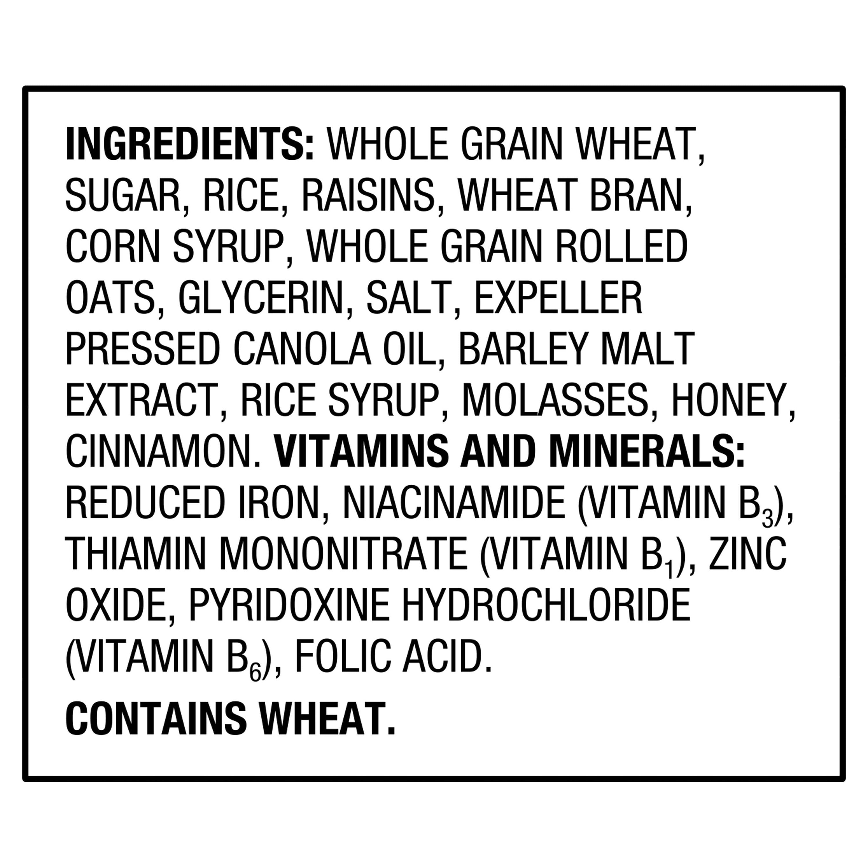 Great Value Crunchy Raisin Bran Breakfast Cereal, 18.2 oz