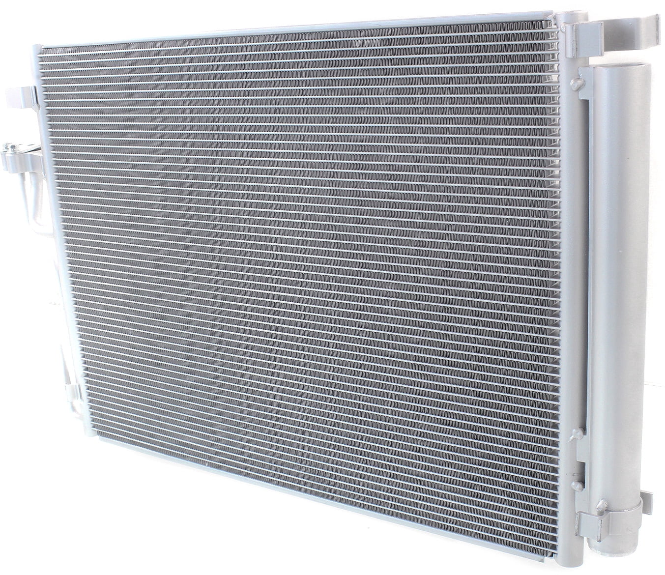 Kool Vue Air Conditioner Condenser Compatible with 2014 - 2015 Nissan Rogue Select, 2008 - 2013 Nissan Rogue Aluminum Core