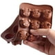 thumbnail image 4 of Billuyoard Cute Animal Head Chocolate Mold Portable Biscuit Reusable Bakery Mould Odorless Heats-resistant Cookie Home Washable Tools Type3 NO3, 4 of 6