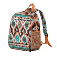 thumbnail image 3 of Classic Boho Chic Student Backpack – Water-Resistant Antique Floral School Bag for Travel and Daily Use, 3 of 6
