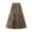 Khaki, variant on LEBONYARD Womens Skirts Knee Length,Women's Fashion Classic High Waist Flowing Skirt Elastic Waist Skirt Khaki Free Size