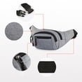 thumbnail image 3 of Cinturón de pecho con forma de plátano para hombre y mujer, riñonera para hombre y mujer, bolso Murse, riñonera de fila de riñón, 3 of 5