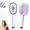 Purple, variant on Electric Steam Brush for Hair, Rechargeable Water Spray Hair Brush, Detangling & Anti-Static Hair Brush, Anti-Static for Frizzy Hair & Scalp Care,Anti-Static(1PCS) (Pink)