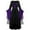 Blue, variant on Cyber Sweaters Plus Size Women's Large Size Sleeve Skull Lace Print Fashion Long Sleeve Bandage Retro Long Dress XXXXL,Blue