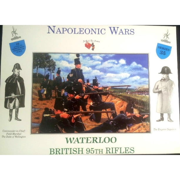 1/32 Guerres Napoléoniennes, 95e Fusils Britanniques Waterloo (32)