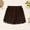 Coffee, variant on Trendy Girls Fringe Shorts for Kids Stylish Bohemian Tassel Outfit for Summer for Daily Wear and Outdoor Activities