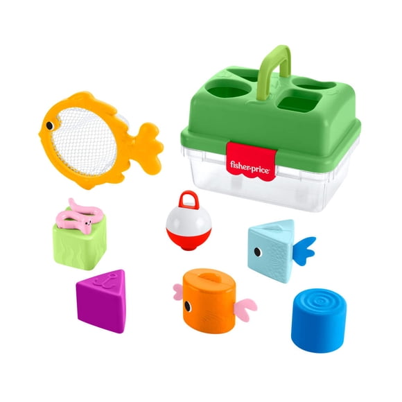 Juguete para Bebés Mattel Fishe -Price Bloques Hora de Pescar