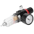 thumbnail image 3 of Compressed Air Filter, Oil-Water Separator, with Pressure Gauge Built-In Silencer  for Easy Reading Value Aluminum Afr2000 Oil And Water Separation, 3 of 7