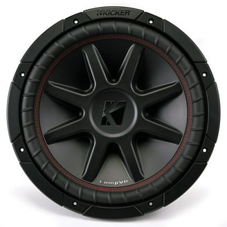 Kicker CompC 12 Inch 300W SVC Subwoofer with Dual 4 Ohm Voice