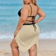 thumbnail image 4 of Mujeres Playa Cover-Ups Sarong con Correas Ajustables, Cortina de Flujo Transparente para Piscina, Vacaciones de Resort Y Desgaste Informal, 4 of 9