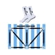 thumbnail image 1 of Colchoneta de entrenamiento con pisadas para fútbol, ​​accesorios para equipos de manejo de balón y ritmo de entrenamiento con calcetines, 1 of 9