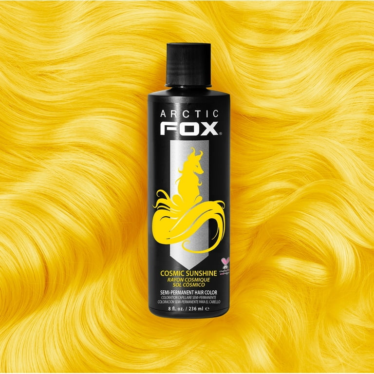 ARCTIC FOX Vegan, Cruelty-Free Hair Dye, COSMIC SUNSHINE, 8 Fl Oz