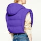 thumbnail image 4 of Sudadera con capucha y manga larga para mujer, con cuello de cremallera y abrigo, 4 of 7