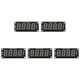 thumbnail image 1 of Placa LED 0 56 Pulgadas Controlador TM1637 Multicolores 4 Dígitos para () Blanco, 1 of 9