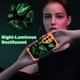 thumbnail image 7 of CASEFIV for Samsung Galaxy S26 Ultra Case,Glow in The Dark,Shockproof Protection Hard PC Soft Flexible TPU Bumper Drop Protective Protective Phone Cover Case for Galaxy S26 Ultra,Orange Butterfly, 7 of 7
