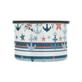 thumbnail image 2 of Seafish Anchor Stripe Airtight Coffee Bean Canister 30oz Food Storage Containers with Lids For Gournd, Tea, Sugar, Flour, Rice, Cereal, Candy Cookie Jar, 2 of 8