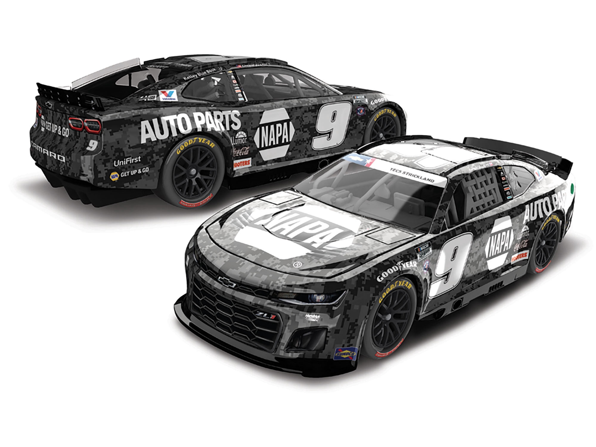 Lionel Racing Hendrick Motorsports Patriotic Salutes 64 Scale Play Vehicles Diecast Set