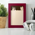 thumbnail image 6 of Asian Brocade II - Framed Print w/glass - Cherry Red, 6 of 8