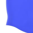 thumbnail image 4 of Cheers.US Silicone Swim Cap Tasteless Durable High Swim Caps Elasticity Waterproof Dry Hair Oversized Silicone Swimming Cap Unisex Children Adult Curly Hair Long Hair, 4 of 5