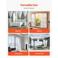 thumbnail image 6 of Sheer Panel Curtains 42 W x 84 L, Rod Pocket Design, 2 Pack, Soft Polyester, 6 of 11