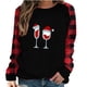 thumbnail image 1 of Camisas Navideñas Para Mujer Tops de Manga Larga Moda Casual Estampado de Cuello Redondo Blusa Superior Suelta Jersey Odeerbi ODB200631, 1 of 8