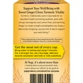 thumbnail image 6 of Yogi Tea Sweet Ginger Citrus Turmeric Vitality, Herbal Tea Bags, 16 Count, 6 of 8